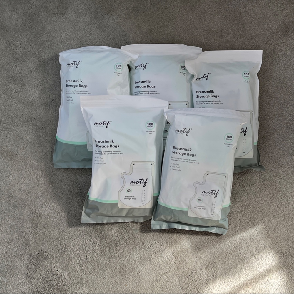Motif Medical Breastmilk Storage Bags